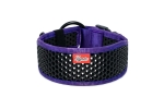 SOFTY Halsband | Länge: 55-61cm | Breite: 6,3cm | Farbe: lila/schwarz